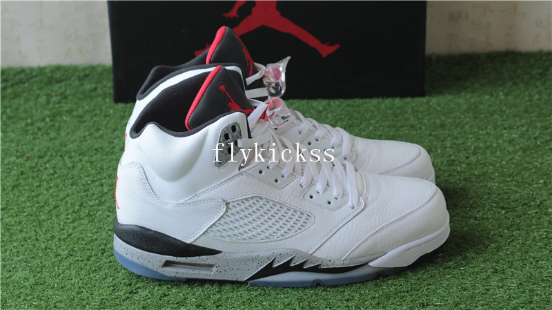 Air Jordan 5 White Cement 2017